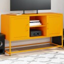  Highboard hvit 36x39x123 cm stål