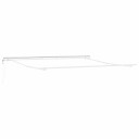  Innvendbar Markise Hvit 4.5 x 3.5 m Aluminium