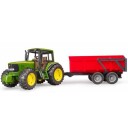 Bruder John Deere 6920 Traktor Med Henger Bruder John Deere 02057