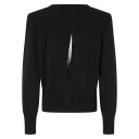 Federica Tosi, Dame, Strikkevarer, Svart, XS,
