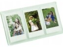 LoveInstant Frame Stående ramme for 3 bilder for kameraer / skrivere Utskrift på zinkpapir / Fuji Instax Mini - Grønn