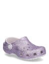 Crocs Classic Chunky Glitter Clog T   Purple   25/26