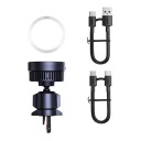 Baseus MagPro 15W Qi2.0 Induktiv Bilfeste - Svart Mobillader