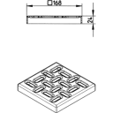 Blücher Kasserist Til Blücher 200 X 200 Mm Industriafløb 1,5 T