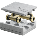 Tverrprofil med skrue 16 x 16 x 16 mm
