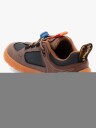 Bisgaard Troy Tex Barefoot Vanntette Sneakers Dark Brown 32