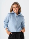 Comprimé Boucle Sweater Blå 34