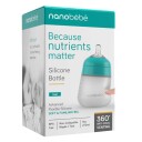 Nanobébé Flexy Silicone Baby Bottle Turquoise 270ml