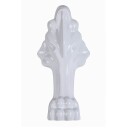 Badekar Noro Old England 1530 mm Sort Hvite føtter