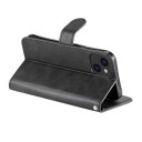 Trolsk Lommebokdeksel med Glidelås og Stativfunksjon (iPhone 13) Svart