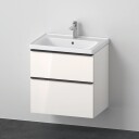 Duravit D-Neo Møbelpakke m/2 skuffer 650x480 mm Hvit høyglans