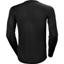 Helly Hansen Herre HH Lifa Stripe Crew Ski Basislag Svart L RødL