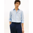 Tommy Hilfiger Pigment Dyed Li Solid Rf Shirt Blue XL