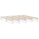  Sengeramme uten madrass hvit 180x200 cm heltre furu 8721102947087