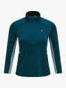 Peak Performance Core Half Zip Baselayer Women Grønn L