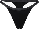 CDLP Lyocell String Thong   Black   BLACK   S