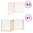 Vidaxl Hundeport Sammenleggbar 12 Paneler 960 cm Poppeltre