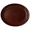 Vega Serveringsfat Alessia oval 28x22x2.7 cm  Brun 3 Stykk / Forpakning