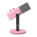 Fifine Ampligame Am8 Rgb Usb/xlr Mikrofon   Dynamisk Mikrofon Rosa