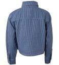 Hound Jakke   Beskåret   Stripete   Off White/Light Blue   Hound   14 år (164)   Overgangsjakke   Blå