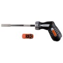Snap-on Bahco 808050P Bitsskrutrekker 1/4" med Magnetisk Bitsholder 260mm
