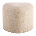 Venture Home Peg puff, fotskammel Ø46cm velour svart. 1666892-05-0 1666892-02-0