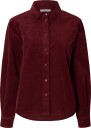 Selected Slwruna Ls Regular Cord Shirt Noos   TAWNY PORT   34