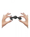 Love to Love Vibrerende analplugg Twinny Bud sort