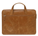 Dbramante1928 Silkeborg 15" Laptopveske i Gyllenbrun Skinn - 2. Generasjon
