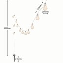 Lindby Lampini LED-solcelle-lyslenke