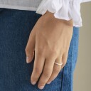 Pernille Corydon Elva Midi Ring Sølv r-248-s-52 (ring) - Dame - 925 sterling silver