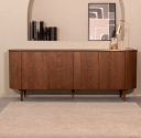 Trend Collection Olivia Skjenk Valnøtt 220 x 47 x 85 cm