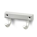 Habo 840-2 Knaggrekke 2-krok Matt Krom