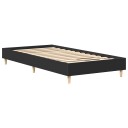  Sengeramme uten madrass svart 90x200 cm konstruert tre