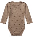 Hust and Claire Body I/e   Ull/Bambus   HCBaloo   Kjeks m. Sko   Hust and Claire   68   Langermet Body   Brun   62