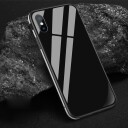 Sulada Tempered Glass TPU Metal cover (iPhone Xr) Rød