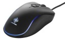 Deltaco Gaming DM120 Optisk Kablet Spillmus med RGB LED - Svart
