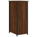 vidaXL Nattbord brun eik 32x42x80 cm konstruert tre