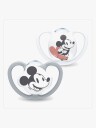 Nuk Space Pacifier Mickey Grey/White Size 6 18 Months