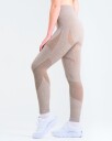 LEVITY Solar Seamless Tights Mole Brown Marl S