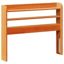  Hodegavl med hyller voksbrun 100 cm heltre furu 8721102854361