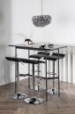 Venture Home   Spisegruppe Rax med 4 stk stoler Jonna   Svart