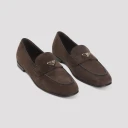 Prada Dame Sko Brun 36 EU,