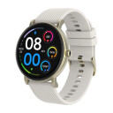 Triacle Legacy One Fitness smartklokke, Special Edition-pakke med ekstra nylonarmbånd, gull
