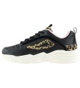 Fila Sko   Skye   Black Leopard   Fila   37   Sko Beige Brun Hvit Rosa Svart