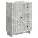  Serviesskap Betonggrå 66 x 34,5 x 90 cm Konstruert tre
