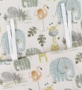 Nørgaard Madsens Sengetøy   Baby   Beige m. Dyr   Nørgaard Madsens   Baby   Sengetøy   Baby   Brun