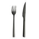 Aida Raw grillbestikk 8 deler Sort