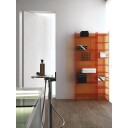 Kartell Laufen Sound Rack hylle, 75x53 cm, oransje