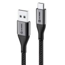 Alogic Super Ultra 3m USB-C til USB Ladekabel i Space Grey